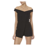 CARMELLA PLAYSUIT IN BLACK - THE BOX BOUTIQUE
