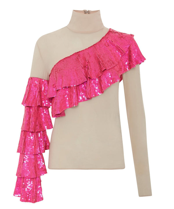 HEROINE EMBELLISHED TOP - THE BOX BOUTIQUE