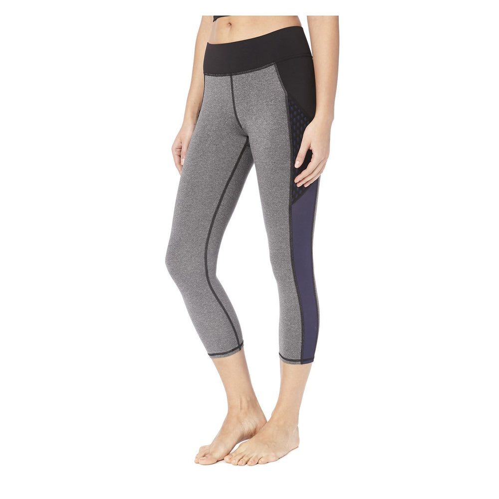 STARDUST CROPPED LEGGINGS IN GREY - THE BOX BOUTIQUE