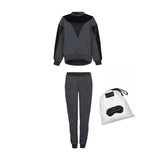 COSY TRAVEL SET IN DARK GREY - THE BOX BOUTIQUE