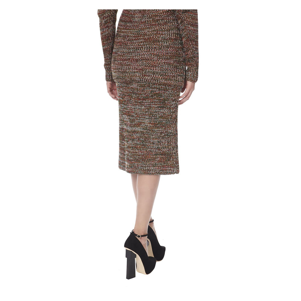 MELANGE KNITTED SKIRT - THE BOX BOUTIQUE