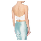 EVE RUFFLE TRIM BUSTIER - THE BOX BOUTIQUE