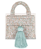 MINT BATH COPACABANA TOP HANDLE BAG - THE BOX BOUTIQUE