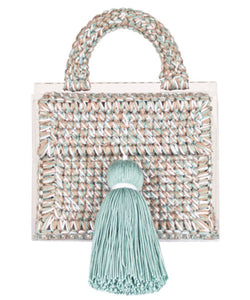 MINT BATH COPACABANA TOP HANDLE BAG - THE BOX BOUTIQUE