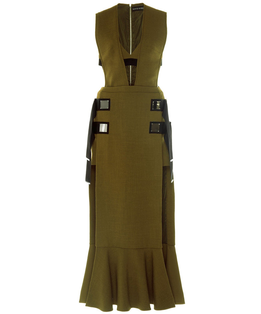 OVERLAY CUTOUT DRESS - THE BOX BOUTIQUE