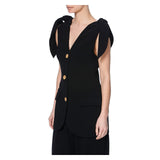 TIES CREPE VEST - THE BOX BOUTIQUE