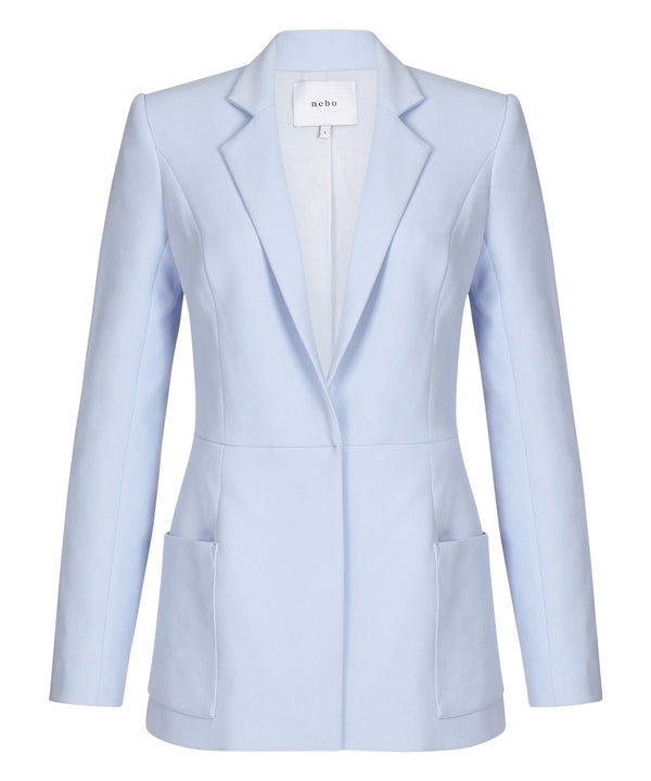 SUIT IN BABY BLUE - THE BOX BOUTIQUE
