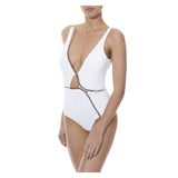 CLAIRE ONE PIECE IN WHITE - THE BOX BOUTIQUE