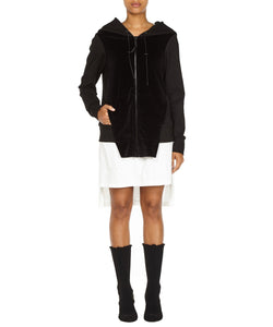 ZIP-UP HOODIE - THE BOX BOUTIQUE