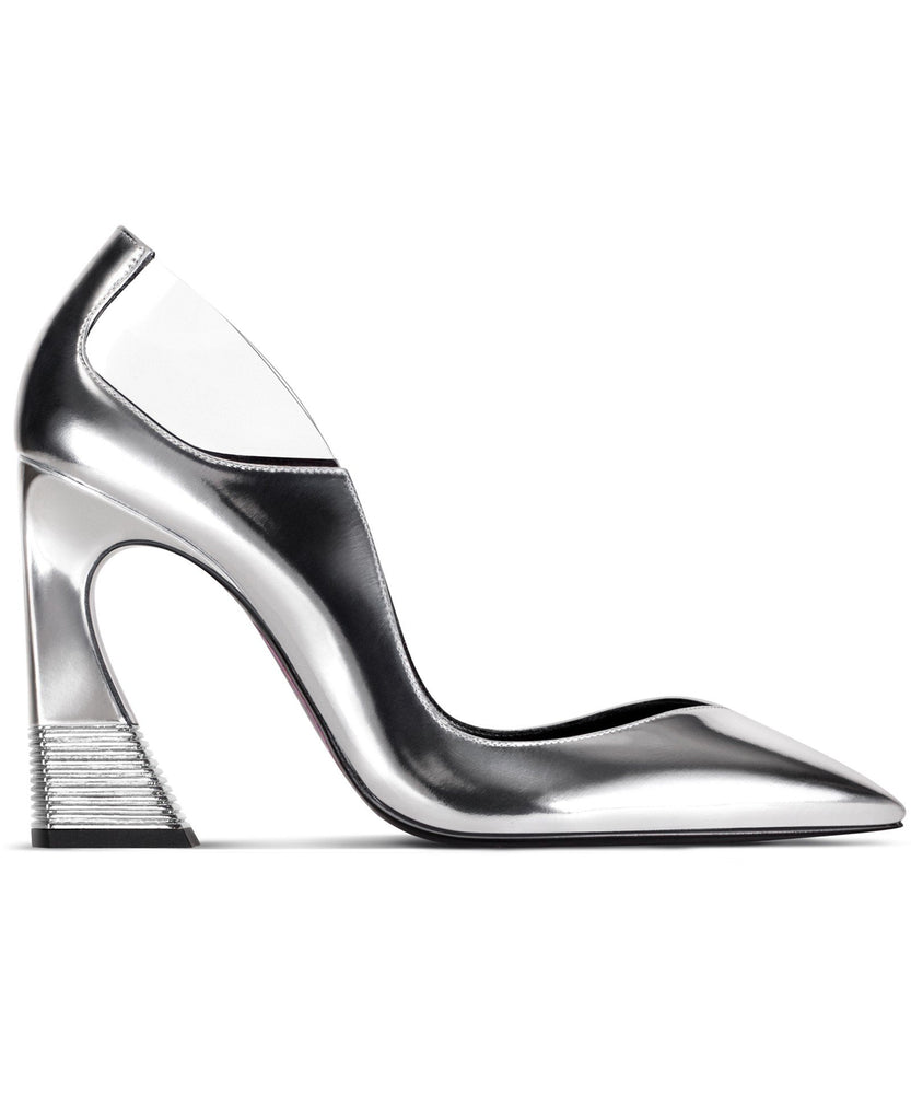 TECHNIC ELECTRONIC PUMPS IN SILVER - THE BOX BOUTIQUE