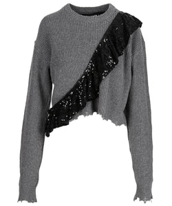 DIVA CROPPED SWEATER - THE BOX BOUTIQUE