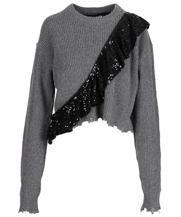 DIVA CROPPED SWEATER - THE BOX BOUTIQUE