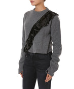 DIVA CROPPED SWEATER - THE BOX BOUTIQUE