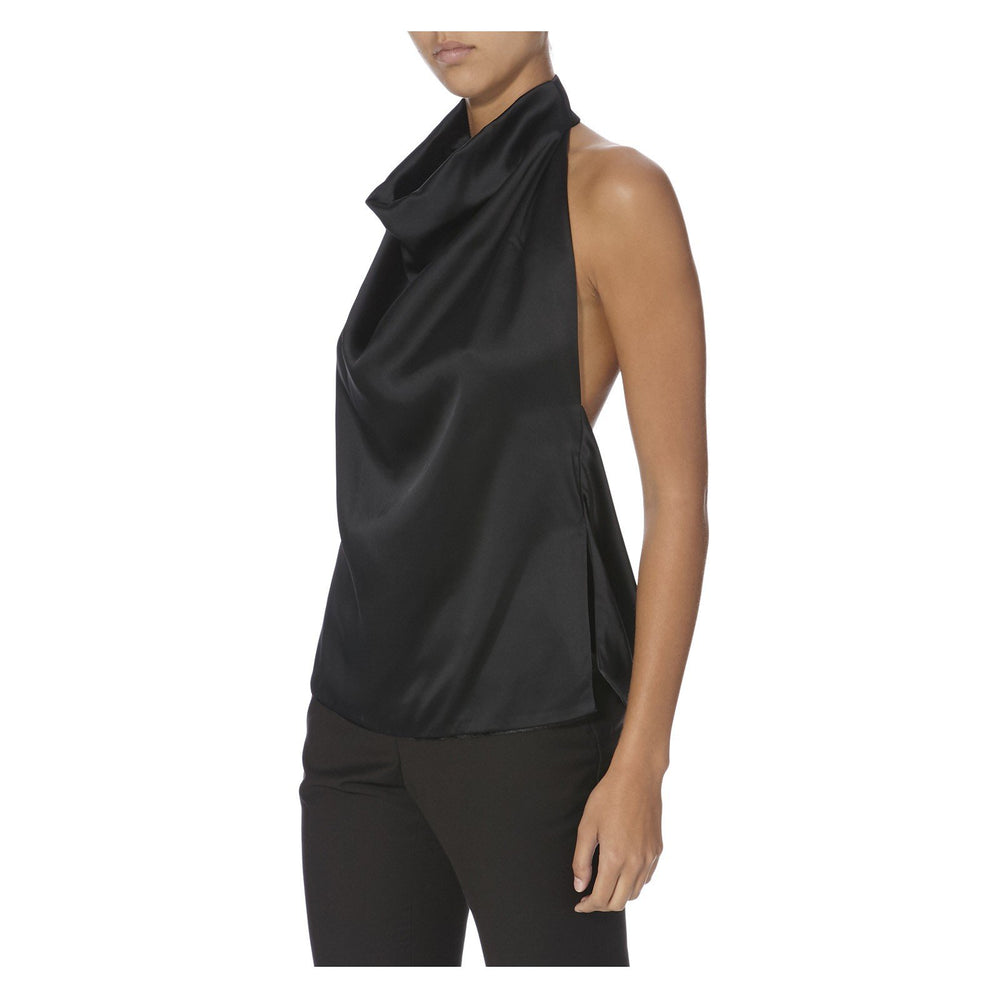 BLOOM HALTER NECK TOP - THE BOX BOUTIQUE