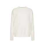 WHITE ESSENTIAL SWEATSHIRT - THE BOX BOUTIQUE