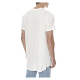 ESSENTIAL BASIC TEE SILVER ZIP - THE BOX BOUTIQUE