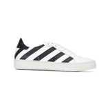 CLASSIC DIAGONAL SNEAKERS IN WHITE AND BLACK - THE BOX BOUTIQUE