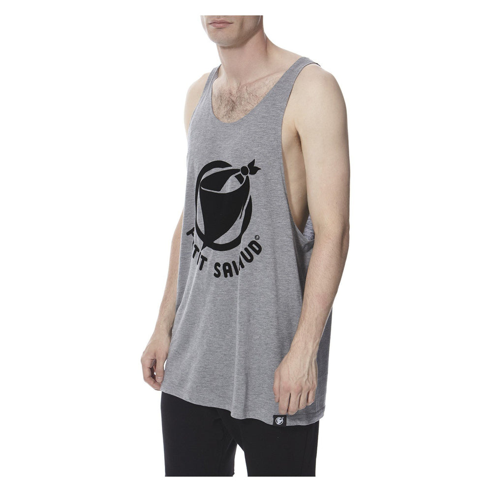 GREY CHUPA TANK TOP - THE BOX BOUTIQUE