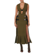 OVERLAY CUTOUT DRESS - THE BOX BOUTIQUE