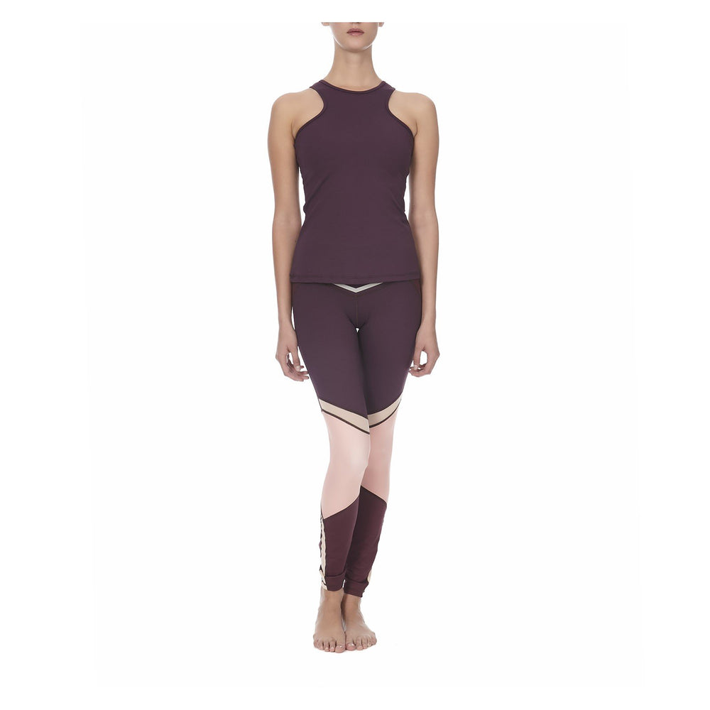 I AM A DREAMER LEGGINGS IN RAISIN - THE BOX BOUTIQUE