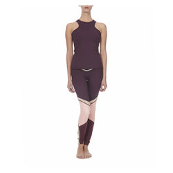 I AM A DREAMER LEGGINGS IN RAISIN - THE BOX BOUTIQUE