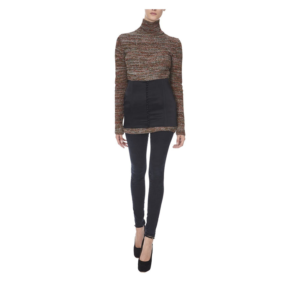 SATIN CORSET BELT IN BLACK - THE BOX BOUTIQUE
