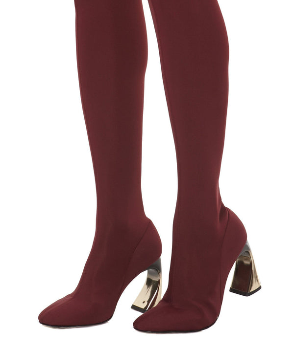 TOUJOURS LE TOUR BOOTS IN BURGUNDY - THE BOX BOUTIQUE