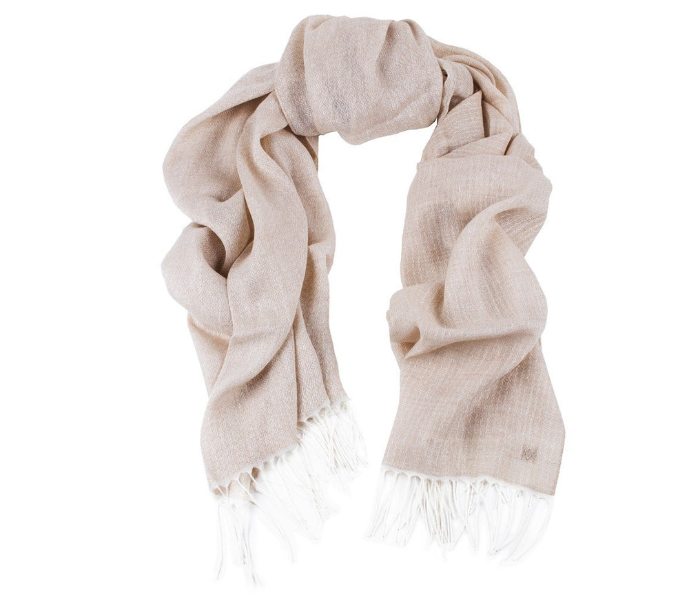 FIRA BEIGE SCARF - THE BOX BOUTIQUE