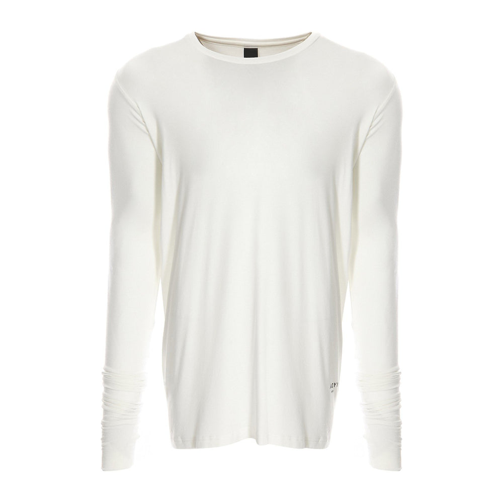 ESSENTIAL LONG SLEEVE TEE WHITE - THE BOX BOUTIQUE