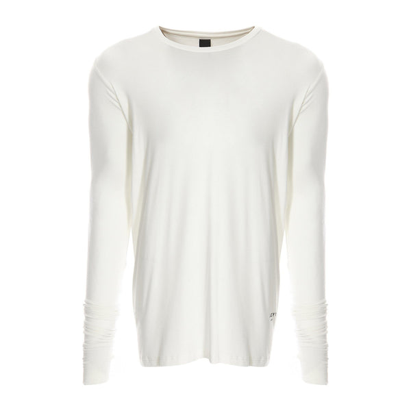 ESSENTIAL LONG SLEEVE TEE WHITE - THE BOX BOUTIQUE