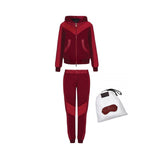 JET SETTER TRAVEL SET IN RED - THE BOX BOUTIQUE