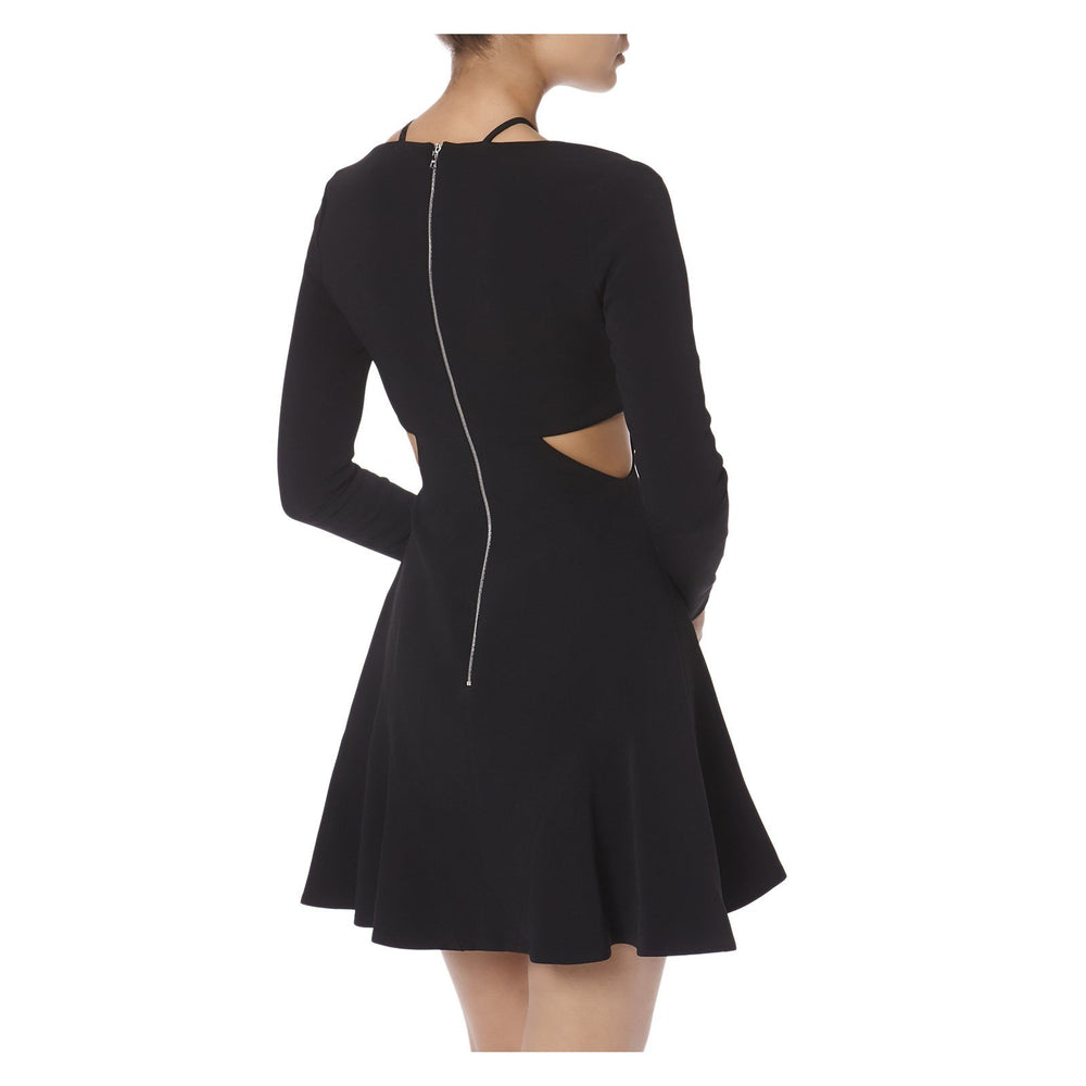 TRIANGLE CHEST AND WAIST CUTOUTS DRESS - THE BOX BOUTIQUE
