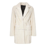 PA5H BEIGE MINK SHORT FUR COAT - THE BOX BOUTIQUE