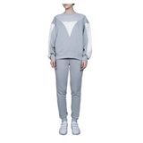 COSY TRAVEL SET IN LIGHT GREY - THE BOX BOUTIQUE