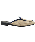 ANTIBES MULES IN BEIGE - THE BOX BOUTIQUE