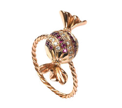 ROUND CANDY RING - THE BOX BOUTIQUE