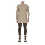 ESSENTIAL LONG SLEEVE TEE SAND - THE BOX BOUTIQUE