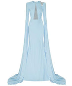 JULIETTE GOWN BLUE - THE BOX BOUTIQUE