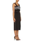 ZIP PENCIL SKIRT IN BLACK - THE BOX BOUTIQUE