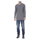 ESSENTIAL LONG SLEEVE TEE GREY - THE BOX BOUTIQUE