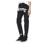 BOYFRIEND FIT JEANS IN BLACK - THE BOX BOUTIQUE