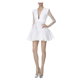DIANA DRESS IN WHITE - THE BOX BOUTIQUE