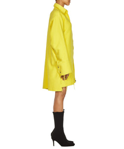 SHIRT DRESS IN YELLOW - THE BOX BOUTIQUE