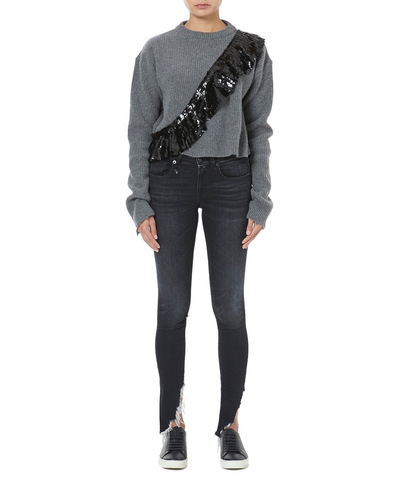 DIVA CROPPED SWEATER - THE BOX BOUTIQUE
