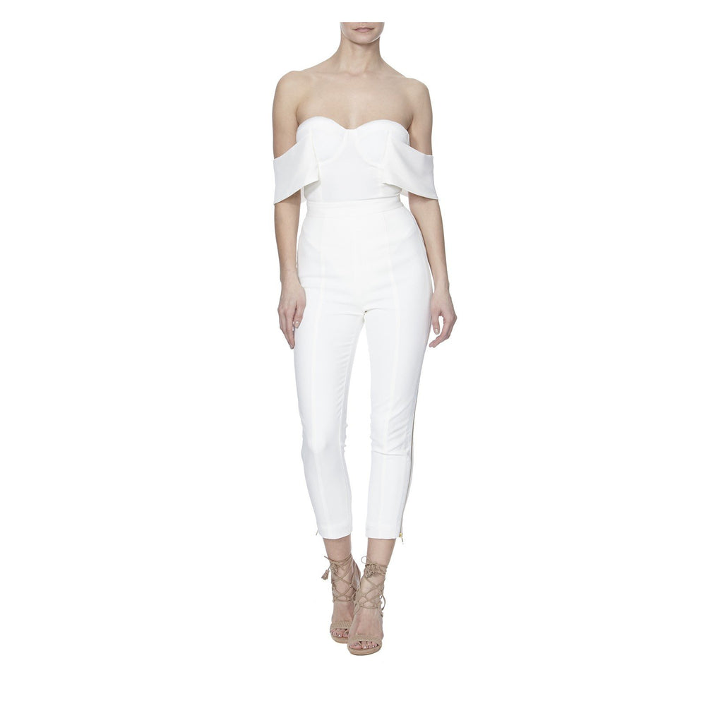 ALTHEA PANTS IN WHITE - THE BOX BOUTIQUE