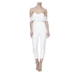 ALTHEA PANTS IN WHITE - THE BOX BOUTIQUE