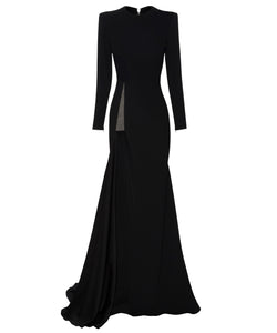 ALEX GOWN BLACK - THE BOX BOUTIQUE