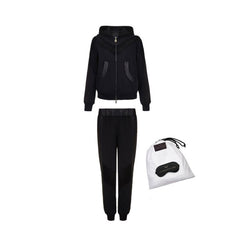 JET SETTER TRAVEL SET IN BLACK - THE BOX BOUTIQUE