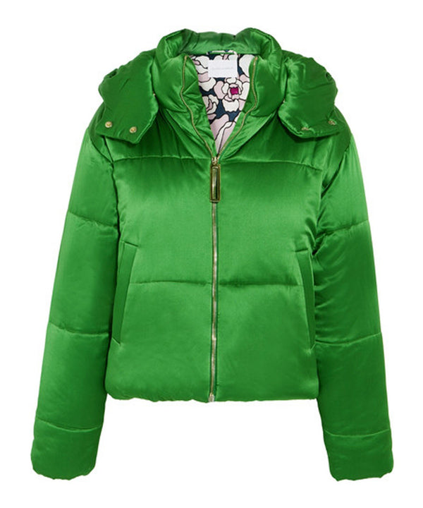 STELLA SILK-SATIN JACKET - THE BOX BOUTIQUE