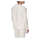 WHITE ESSENTIAL SWEATSHIRT - THE BOX BOUTIQUE